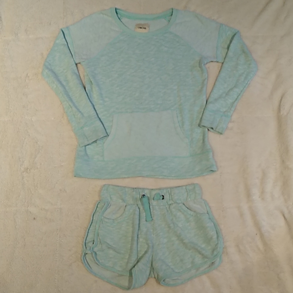 Sweater and shorts